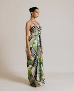 Luna Kaftan (Palm Print)