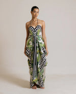 Luna Kaftan (Palm Print)