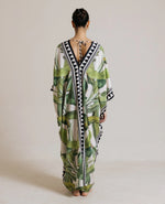 Luna Kaftan (Palm Print)