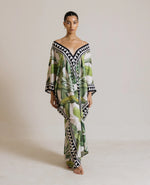 Luna Kaftan (Palm Print)