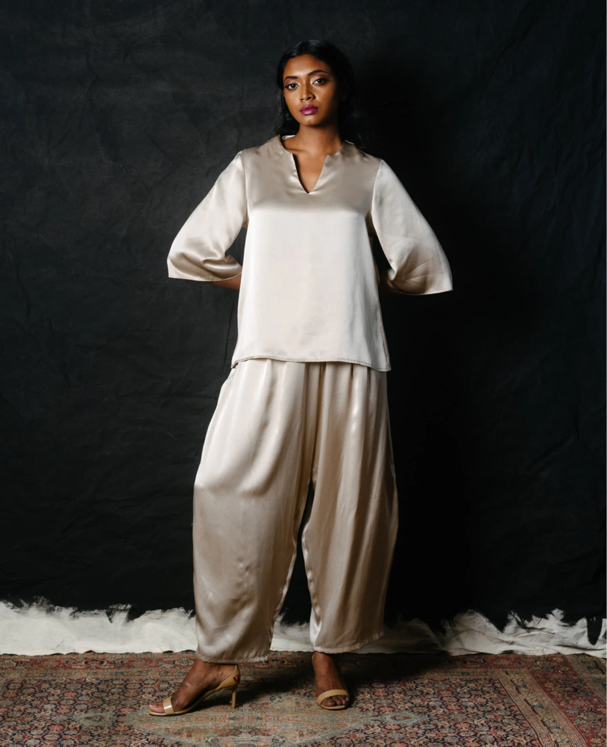 Silk Blouse.