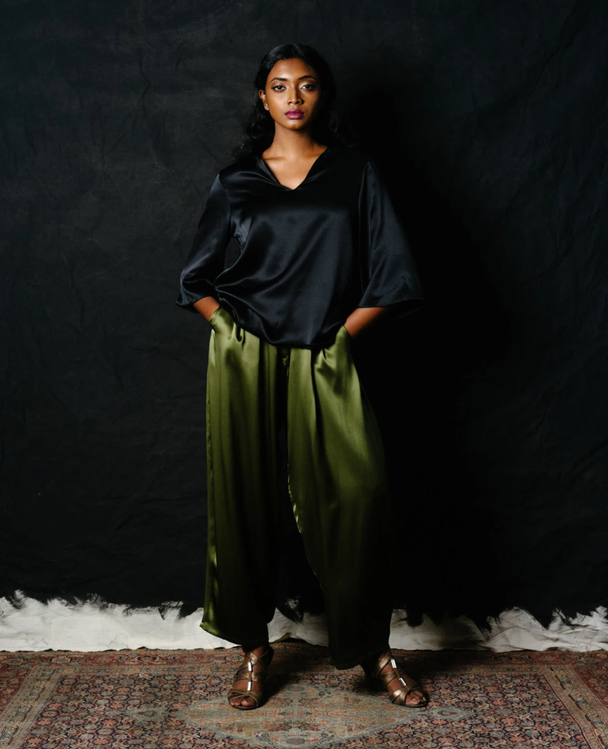 Silk Blouse.