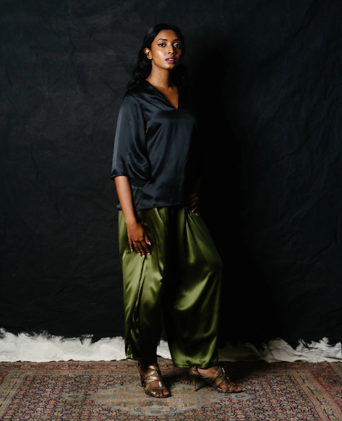 Silk Blouse.