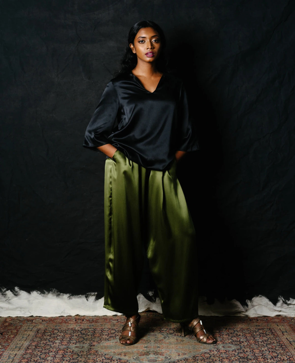 Silk Blouse.
