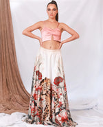 Nude Leopard Skirt