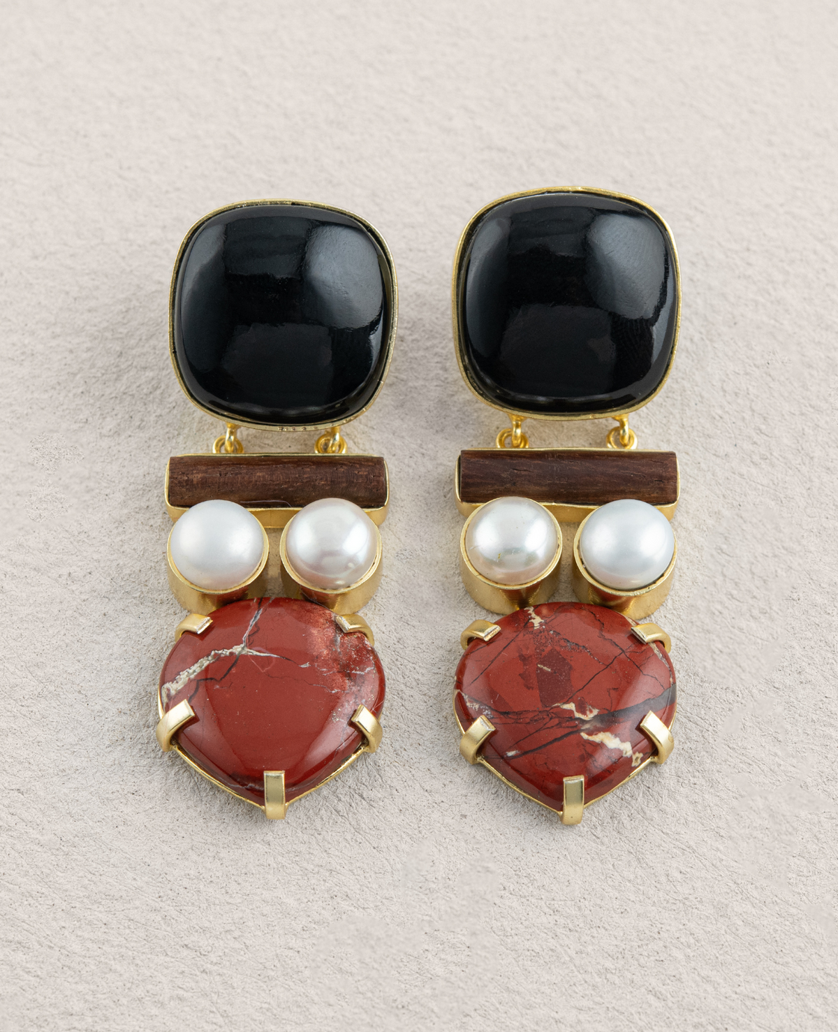 Adina. Black Onyx & Jasper