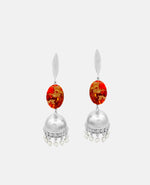 Saffron Cascade Earrings