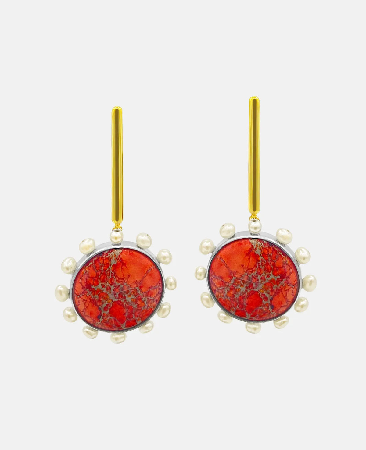 Peachy Sun Earrings