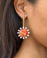 Peachy Sun Earrings