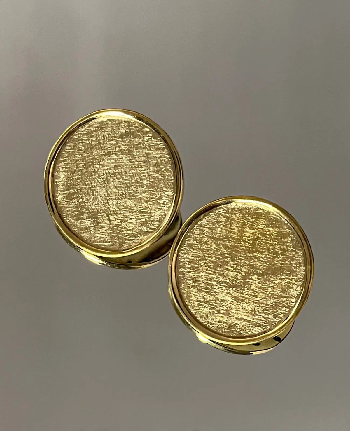 Round Earrings Ripple