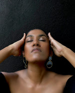 Mixed Round Earrings Sunset