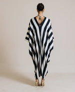 Luna Kaftan (Black Stripe)