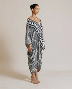 Radha High-Low Kaftan (Aztec)