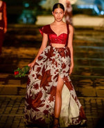 Red Off Shoulder Top