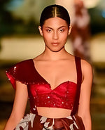 Red Off Shoulder Top