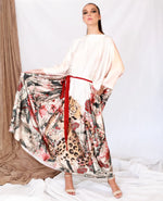 Nude Leopard Kaftan