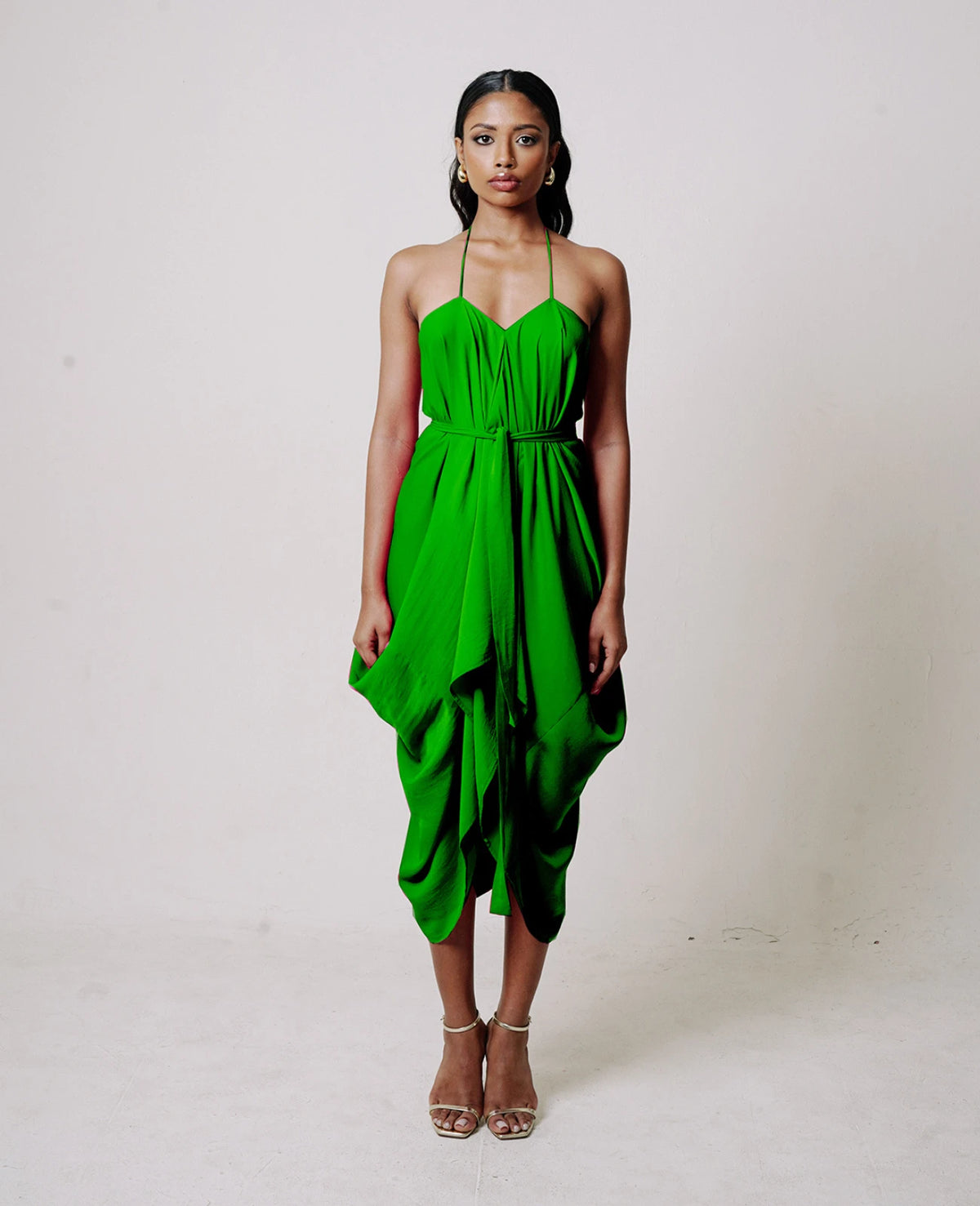 Luna Mini Kaftan - Green