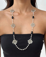 Midnight Pearl Soiree Necklace