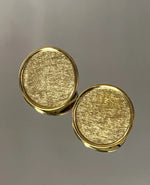 Round Earrings Ripple