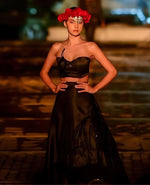 Black Metal Tube Top.